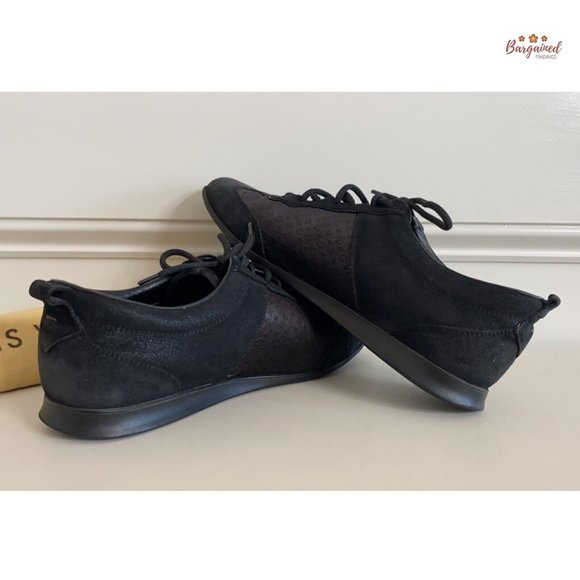 Authentic Louis Vuitton Black Monogram Laminated Suede Low Top Sneakers 38.5/8.5 - Picture 11 of 13